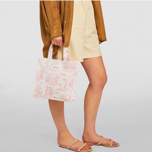 كيس وردي صغير هارودز Harrods