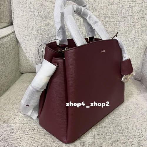 شنطة دكني عنابي DKNY