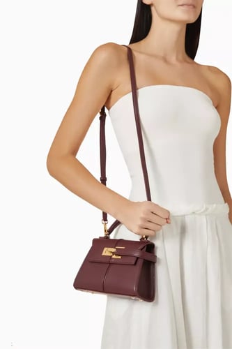 شنطة ميني عنابي JW PEI