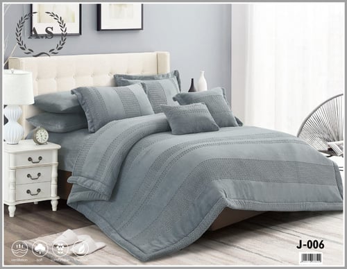 مفرش شتوي فاخر ماركة A-S مخمل على الوجهين