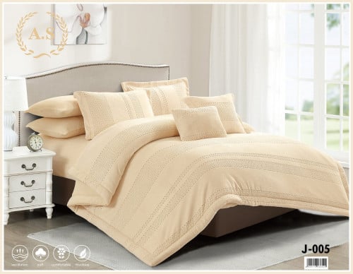 مفرش شتوي فاخر ماركة A-S مخمل على الوجهين