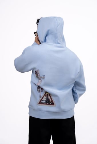هوديز سماوي | Light blue hoodies