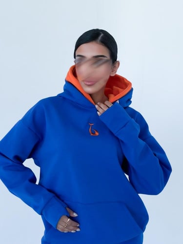 هودي دبل كاب بيج | Beige Double Cap Hoodie