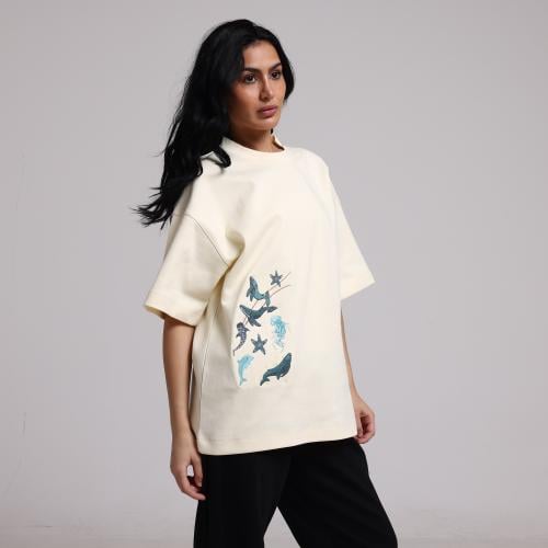 تيشرت بيج || Beige T-shirt