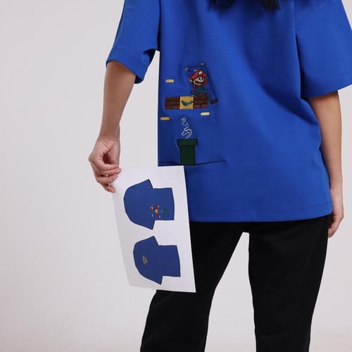 تيشرت أزرق || Blue T-shirt