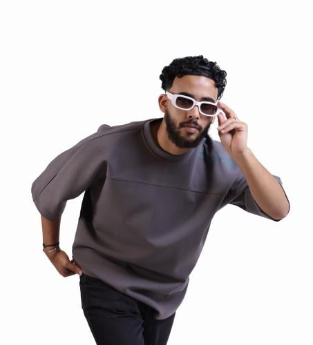 تيشيرت رمادي