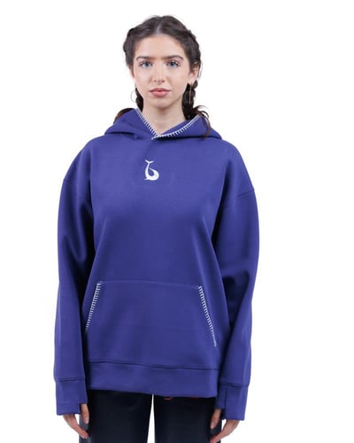 هودي أسود تطريز | Black embroidered hoodie