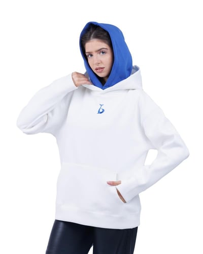 هودي دبل كاب بيج | Beige Double Cap Hoodie