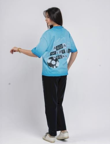 تيشرت أزرق- Blue T-shirt