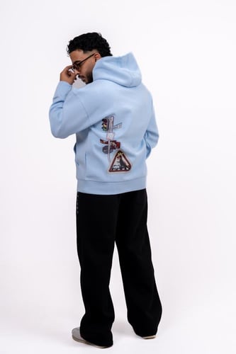 هوديز سماوي | Light blue hoodies