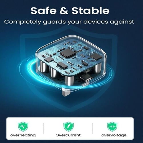 شاحن جداري يوجرين بمنفذ USB-C شحن سريع بقوة 20 واط