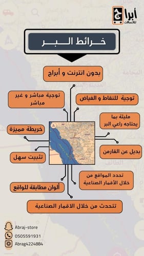 خرائط البر مع الثيم اوسماند للايفون 2025