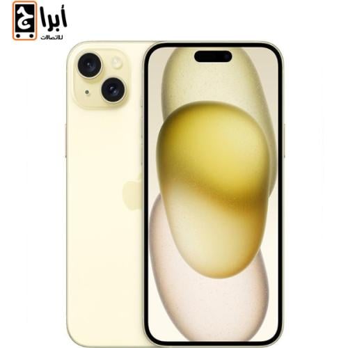 ايفون 15 بلس 256 قيقا ـ 5G اصفر