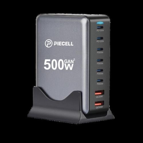 منصة شحن 500W ـ 6 منافذ PD و منفذين USB شركة بايسل...