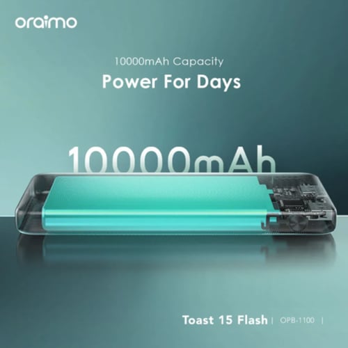 أورايمو شاحن متنقل سعة (10,000mAh) | بقوة 15 واط