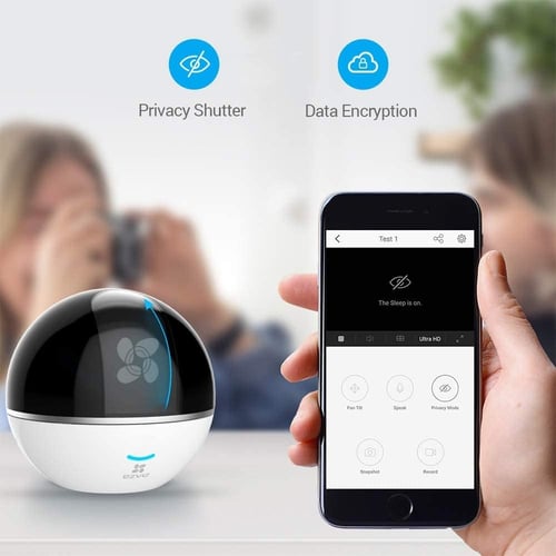 كاميرا المراقبة المنزلية الذكية EZVIZ C6TC، 1080p...