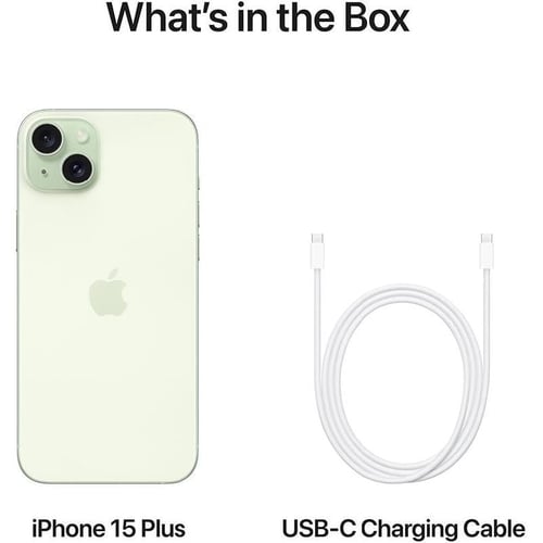 ايفون 15 بلس 256 قيقا ـ 5G اخضر