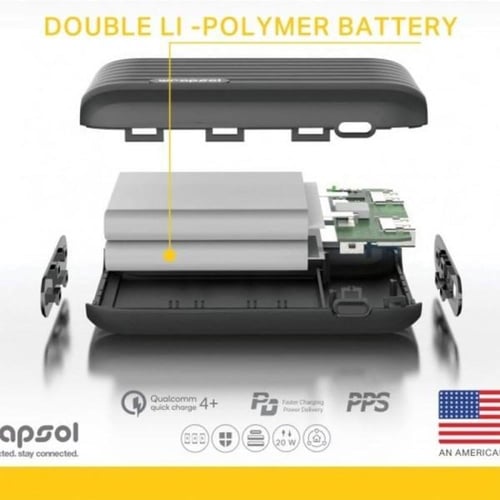 رابسول شاحن متنقل بسعة 20000مللي امبير 20 واط