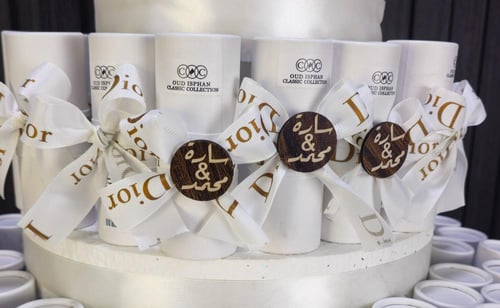 بكج 50 قطعة عطور اصفهان شريط ديور