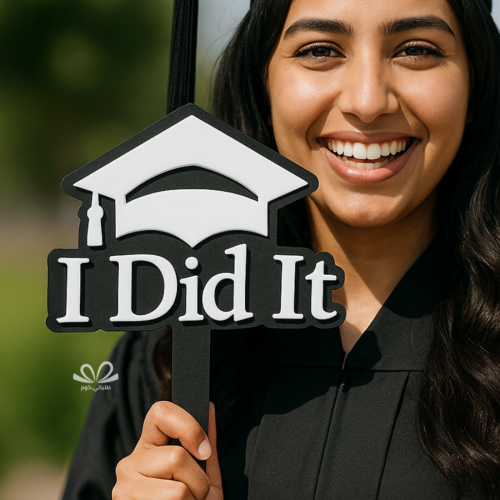 شارة القبعة I Did It- اكريليك