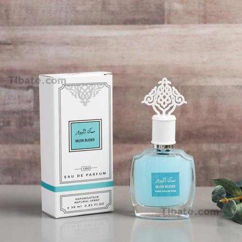 مجموعة 6 عطور مسك البودرة برأس مزخرف