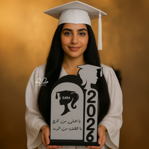 تصميم درع تخرج بنت 2026