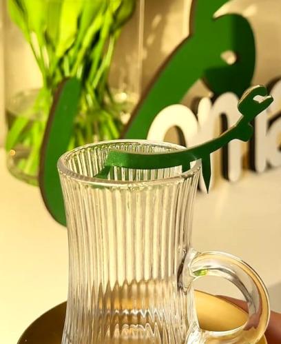 مجموعة 12 تعليقة أكوب بالاسم - لون حسب الطلب -