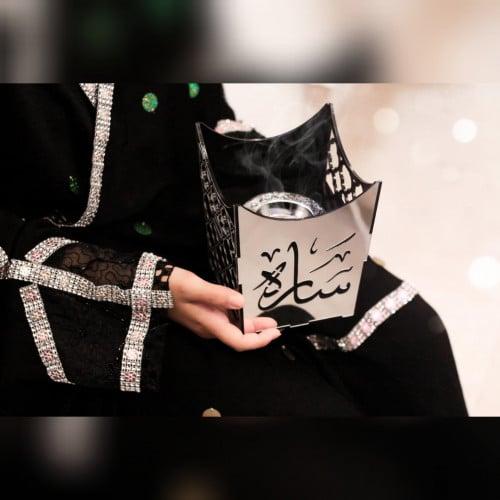 مبخرة اكريليك الزخارف