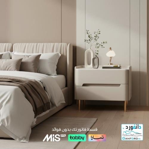 كمودينة سرير مودرن – تصميم عصري لغرف النوم والصالة
