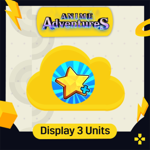 Anime Adventures | Display 3 Units