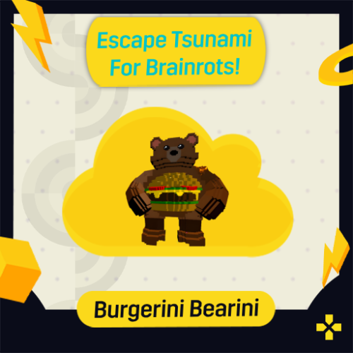 الهروب من التسونامي | Burgerini Bearini