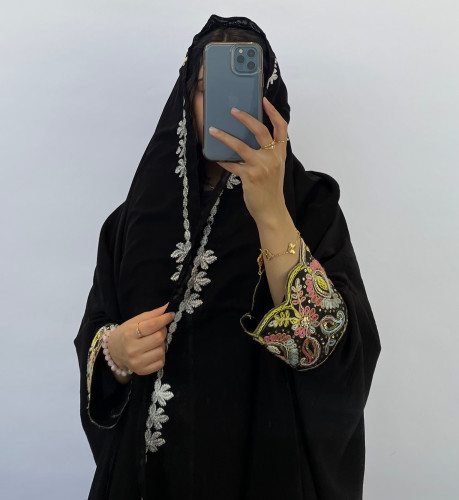 طرحة مبطنة ساتان
