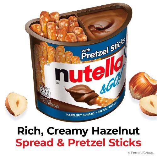 Nutella pretzel
