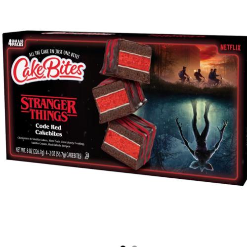 Cake bites stranger things