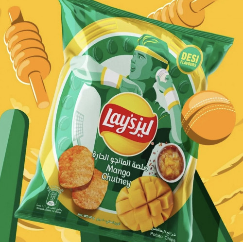 ليز بنكهه المانجو الحارة