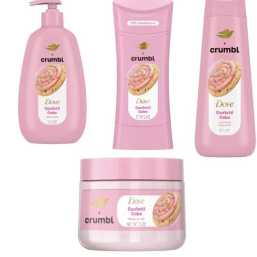 مجموعة دوڤ بالتعاون مع كرمبل shower gel dove