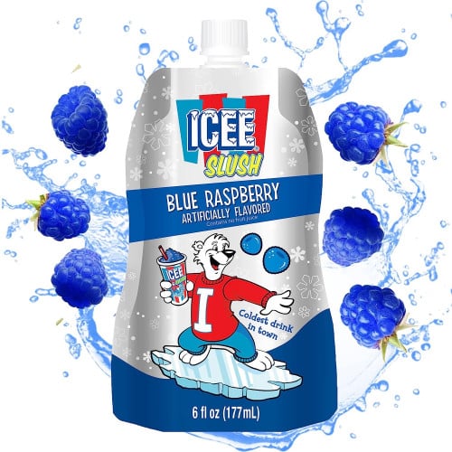 Icee slush blue raspberry