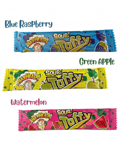 Warheads sour taffy