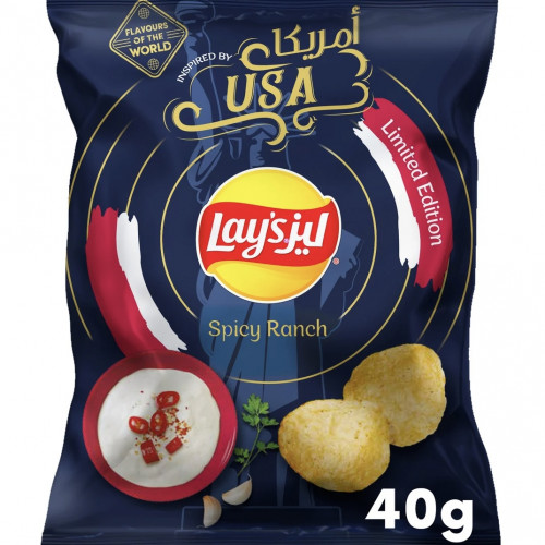ليز صلصله الرانش الحارة