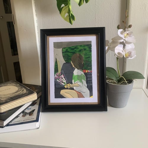 رسمة يدوي (المخطوفة ) افلام قيبلي