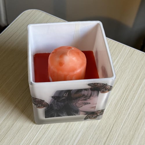 شمعة الحمراء ♥️