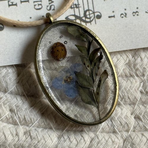 قلادة الدعسوقة♥️