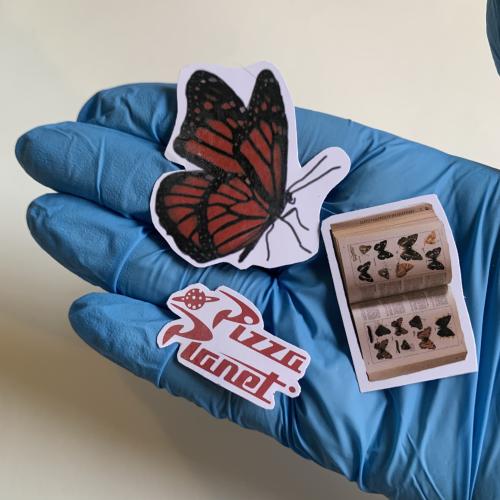 ستكر red butterfly