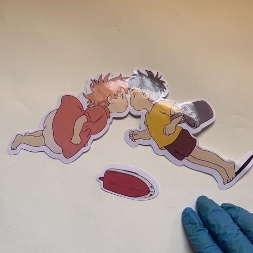 ملصق غيبلي كبير