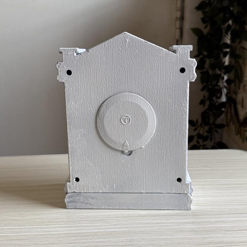 ساعة متحركة مع فراشة Junonia rhadama عمل مميز