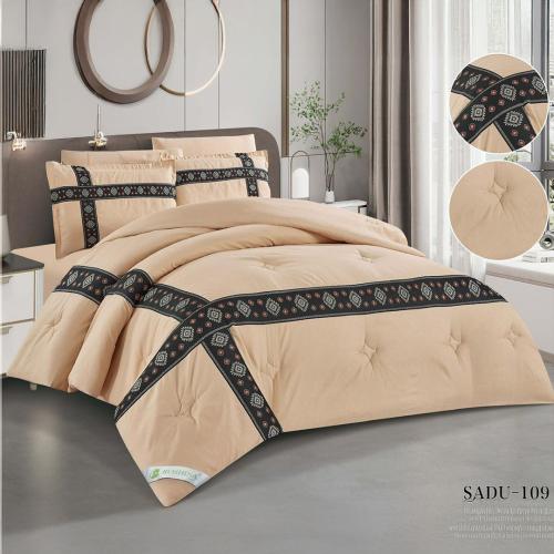 مفرش سدو تراثي بيج فاخر بخامة مايكروفايبر – موديل...