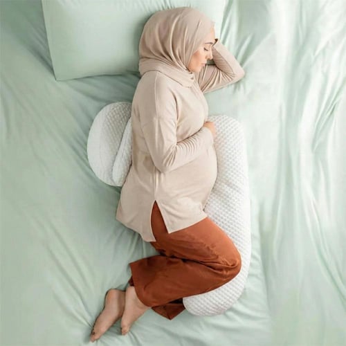 مخدة حوامل بامبو | 4 قطع قابلة للتعديل لدعم الجسم...