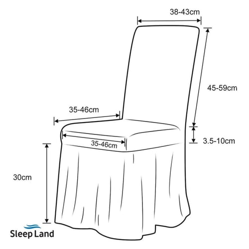 تلبيسة كراسي سفرة 4 قطع