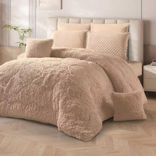 طقم لحاف ايسيلين iselin | شتوي مزدوج | 8-قطع | لون...