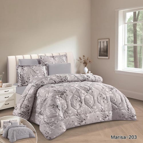 marisad | طقم مفرش مشجر وجهين موديل203 نفرين